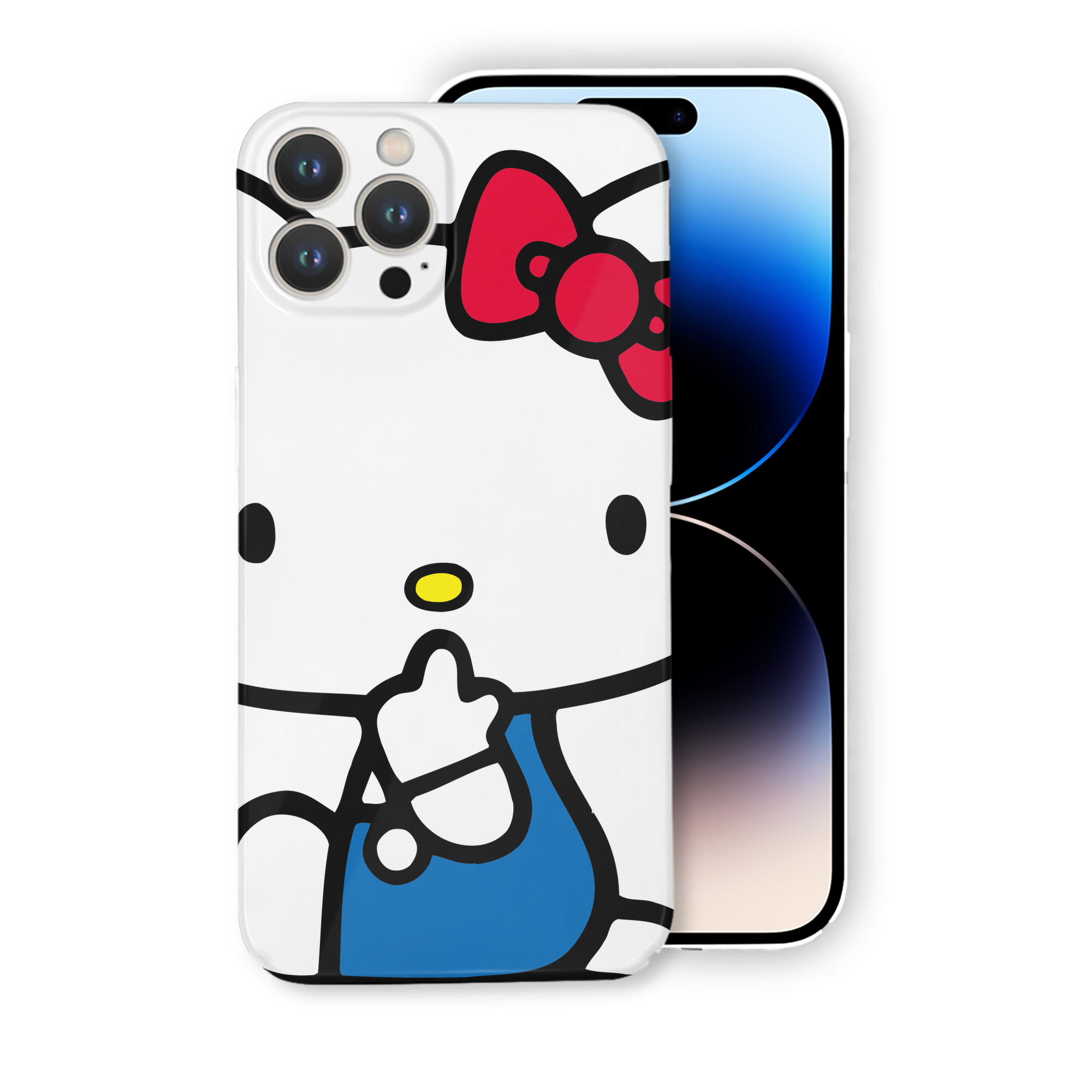 （画像用） Hello Kitty ハローキティ 【iPhone 14シリーズ対応】ハードケース